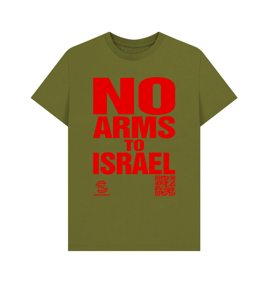 Moss Green Printed T-shirt
