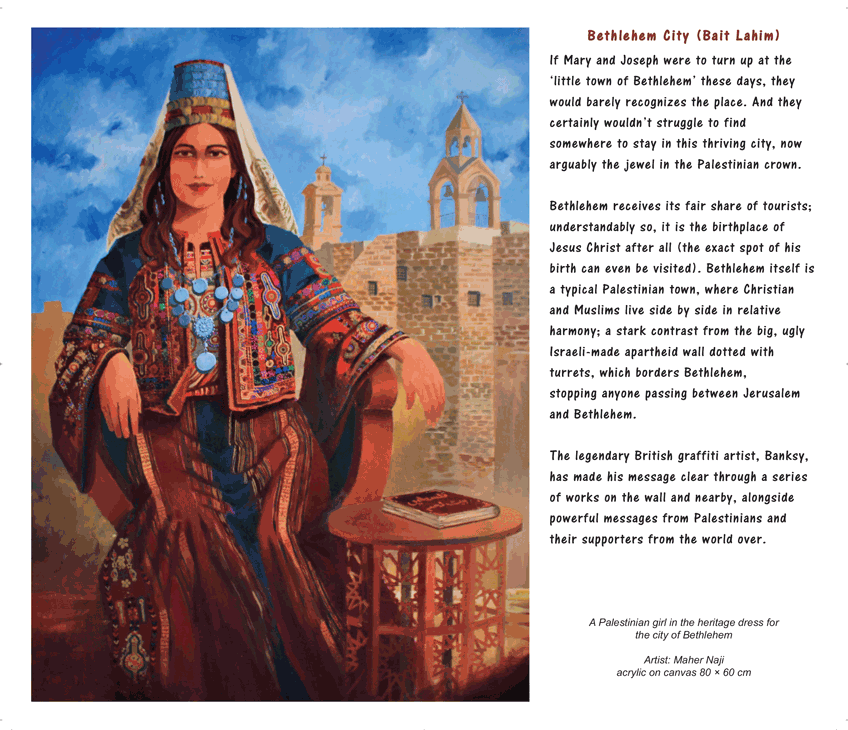 Colours from Palestine 2024 Calendar
