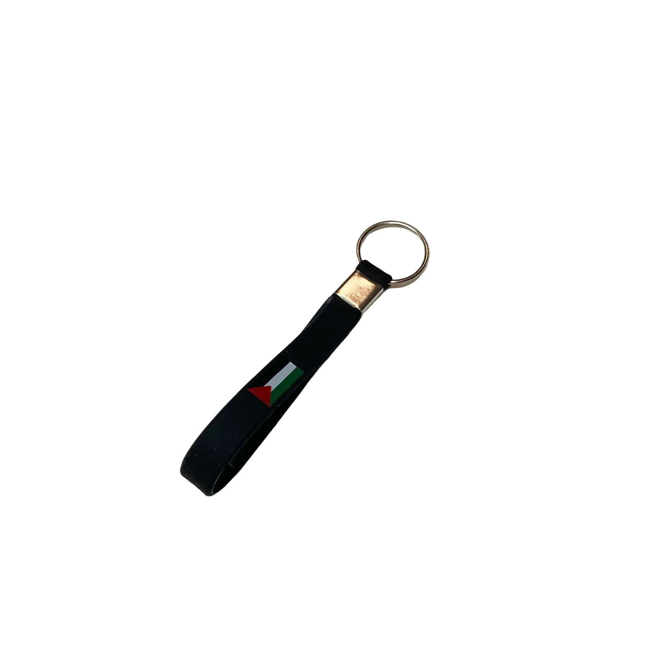 Free Palestine/Flag Rubber Keyring