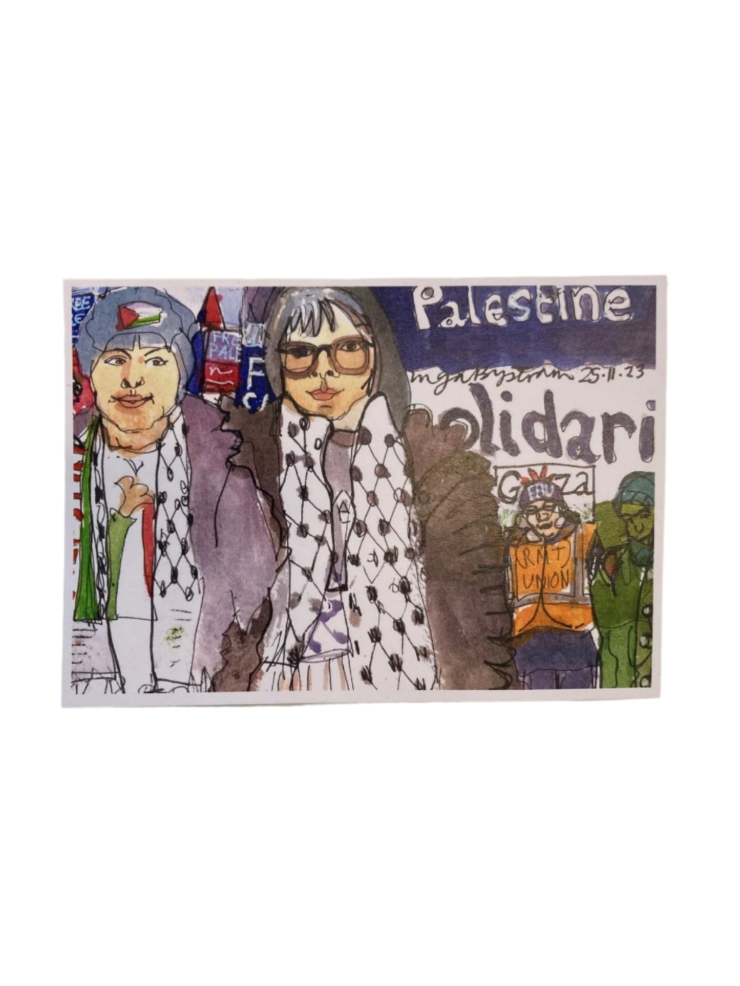 Postcards - Live Sketches by Inga Bystram