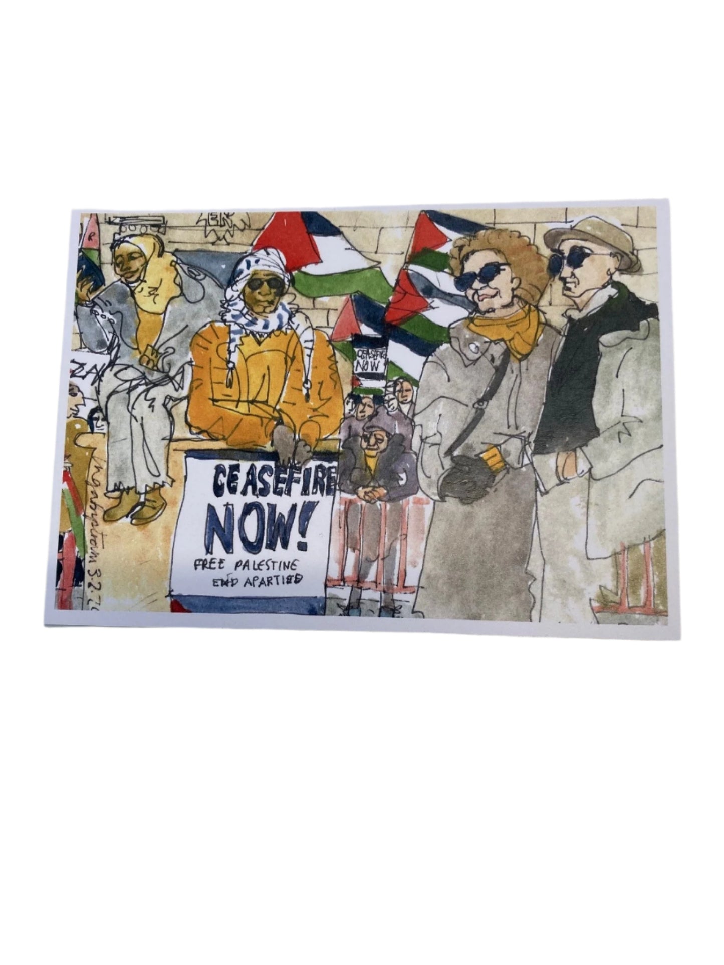 Postcards - Live Sketches by Inga Bystram