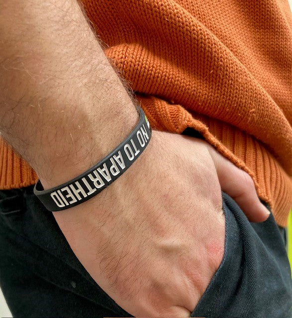 No to Apartheid Bracelet