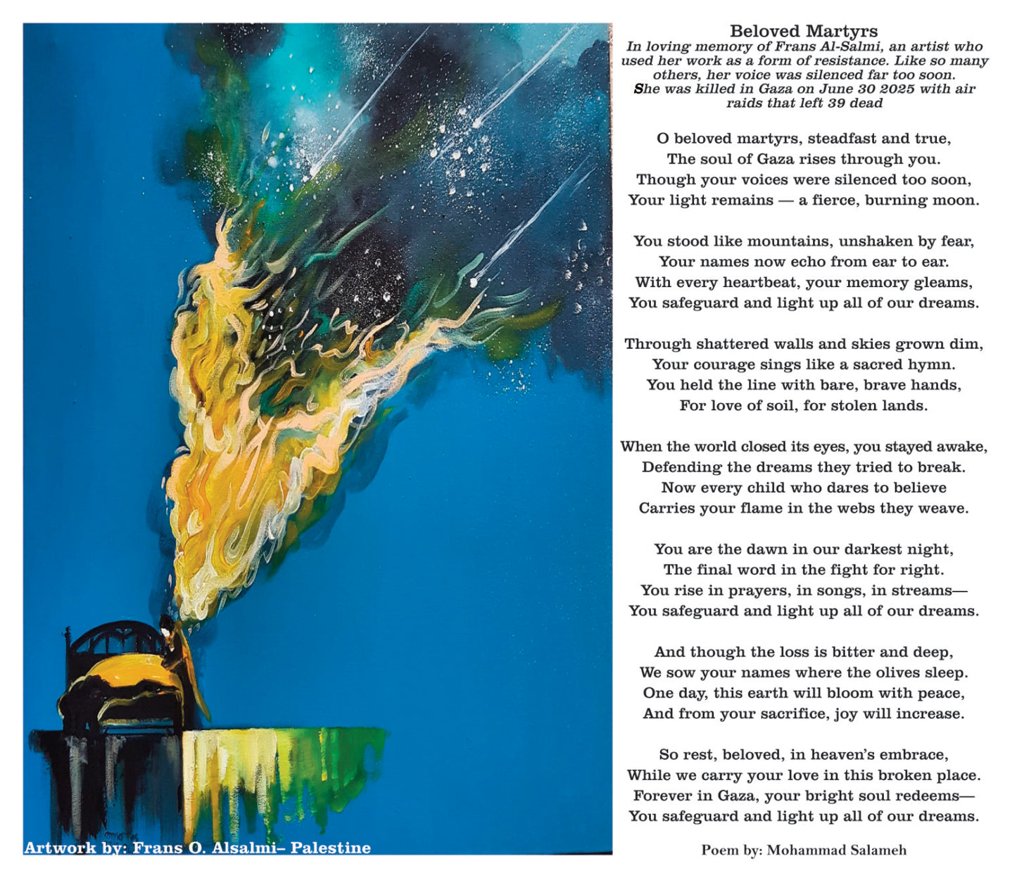Colours from Palestine 2026 Resistance Art Calendar
