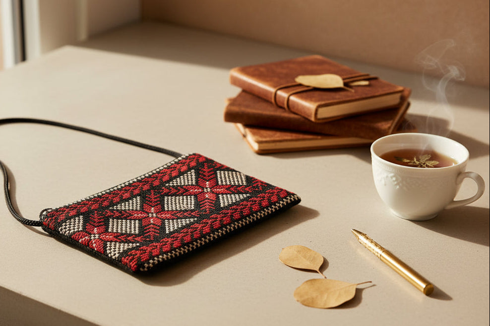 Tatreez Pouch