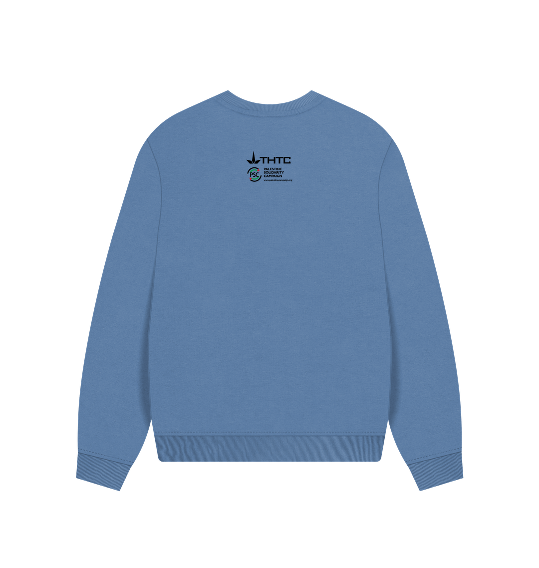 Solent Printed Sweater Back