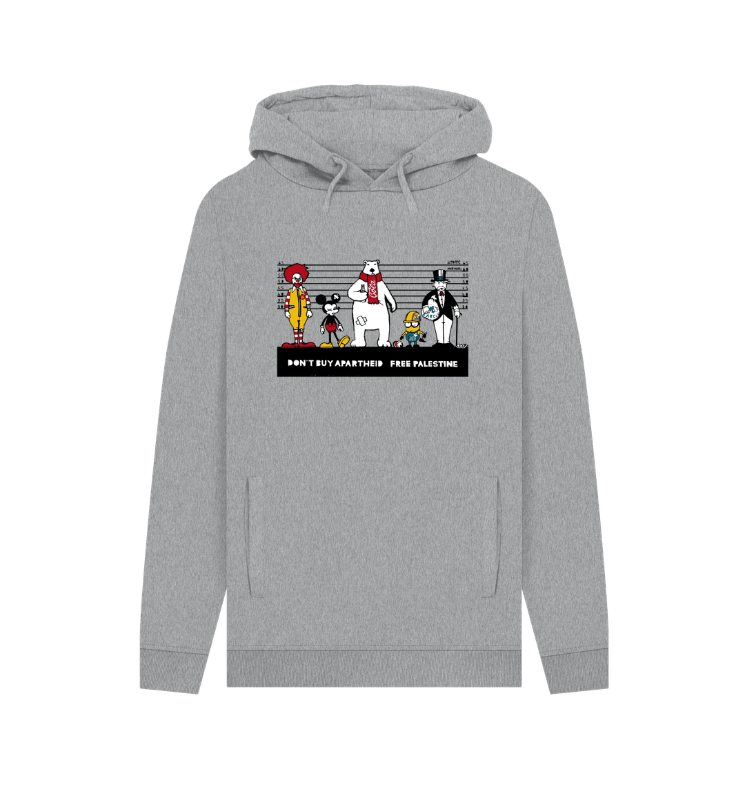 Light Heather Printed Hoody Front