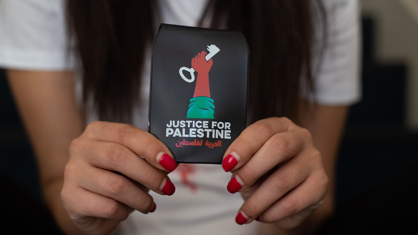 Travelcard Holder 'Justice for Palestine'