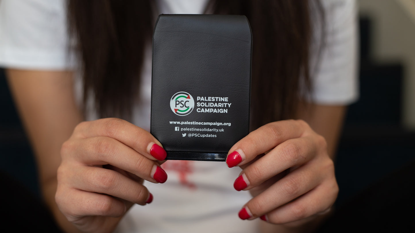Travelcard Holder 'Justice for Palestine'