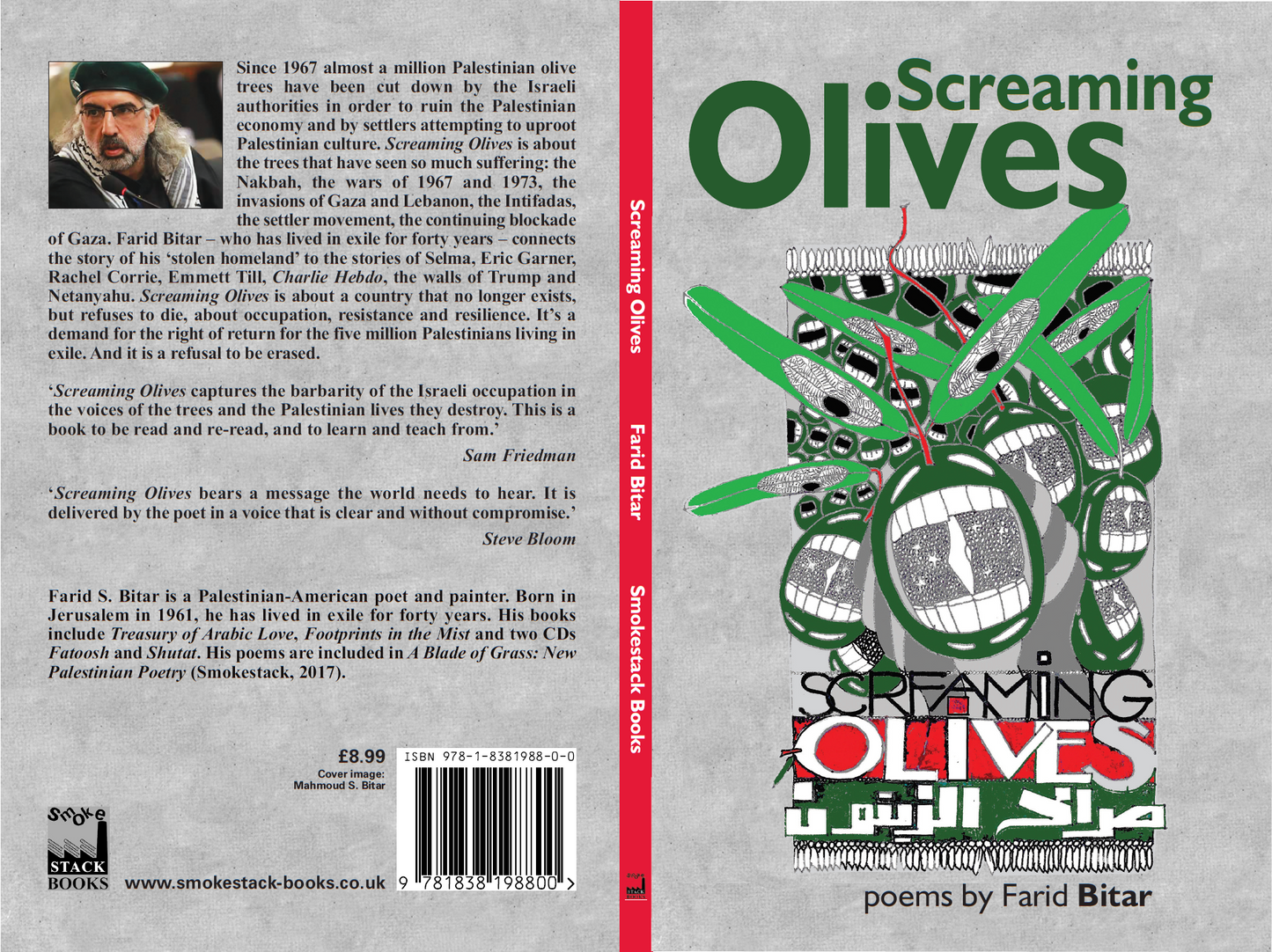 Screaming Olives—poems by Farid Bitar