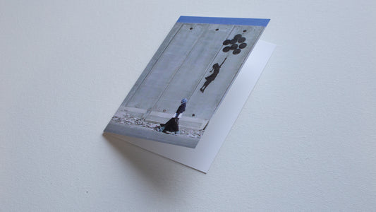 Greetings Cards - Banksy Mural