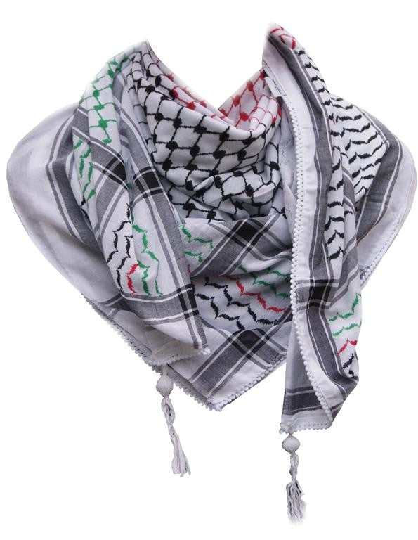 Original Hirbawi Palestinian Flag Keffiyeh