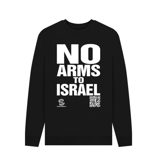 Black No Arms To Israel Black Sweatshirt