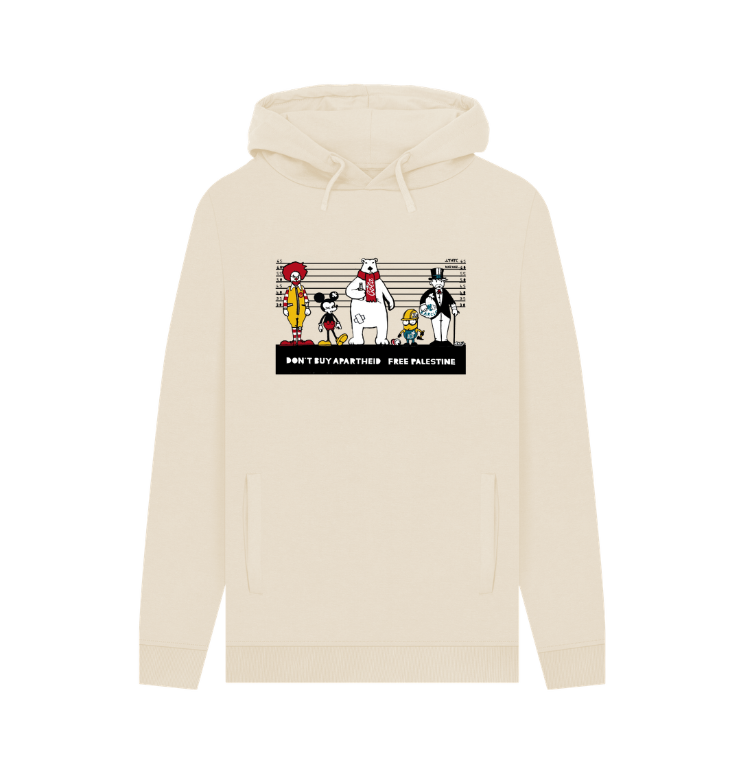 Oat Printed Hoody Front