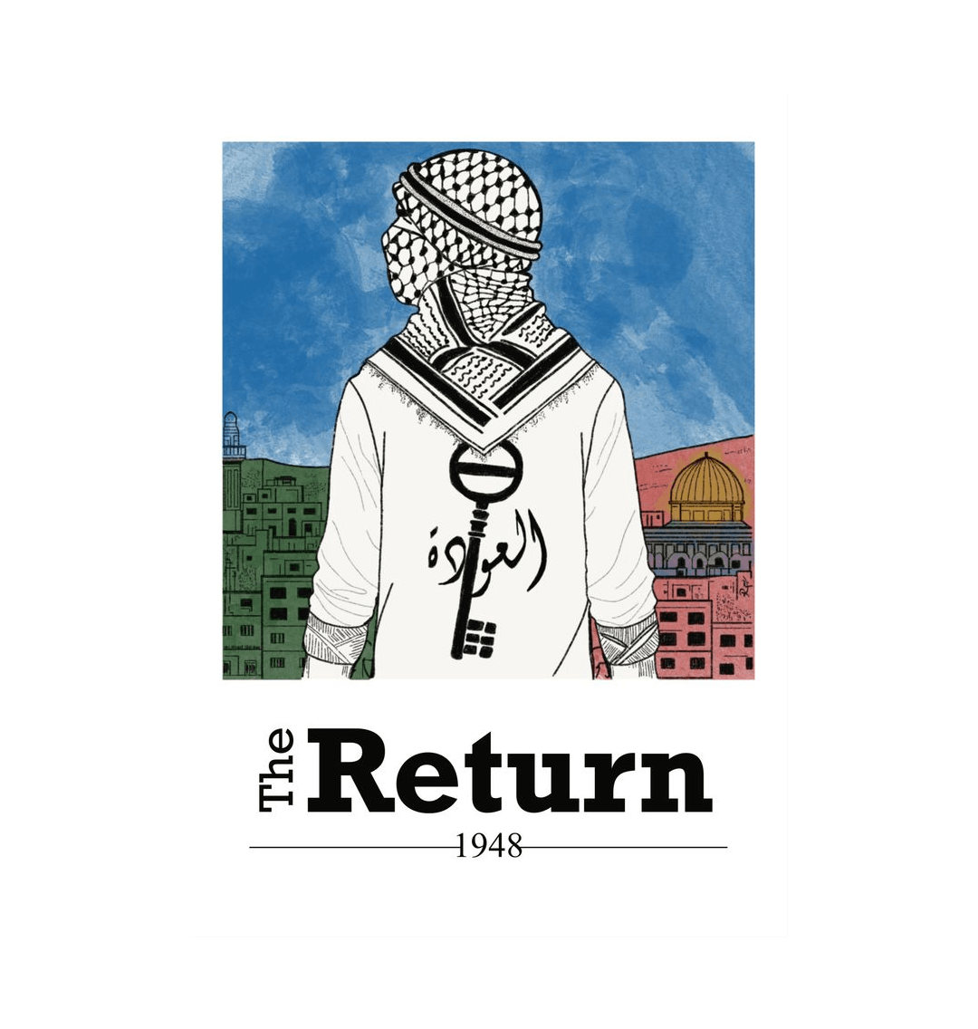 White A4 Art Print - The Return