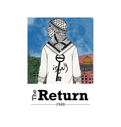 White A4 Art Print - The Return