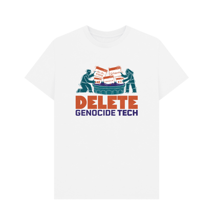 White Printed T-shirt Front