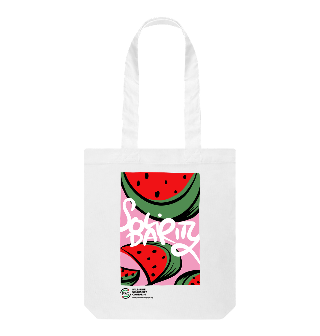 White Tote Bag - Solidarity