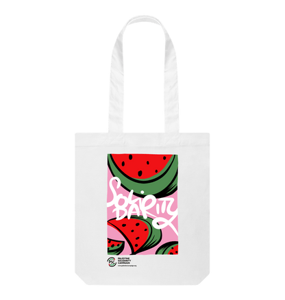 White Tote Bag - Solidarity