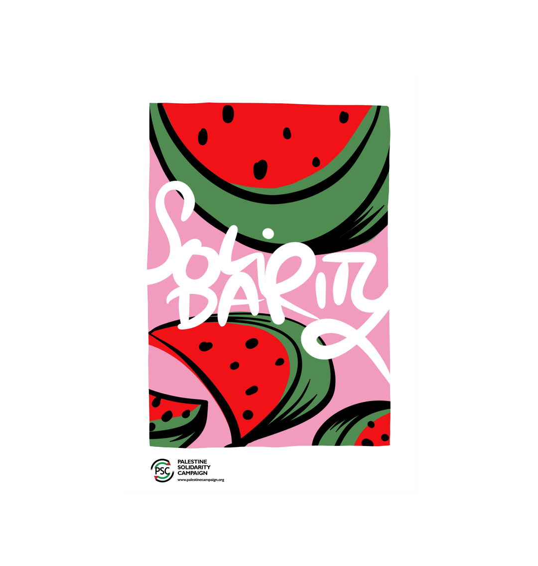 White Solidarity Postcard