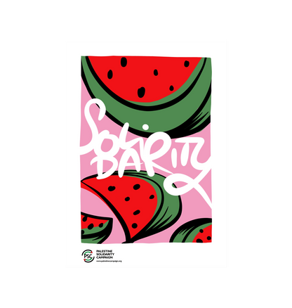 White Solidarity Postcard