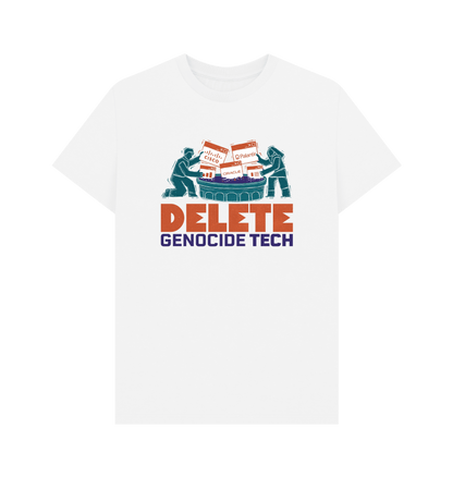 White Printed T-shirt Front