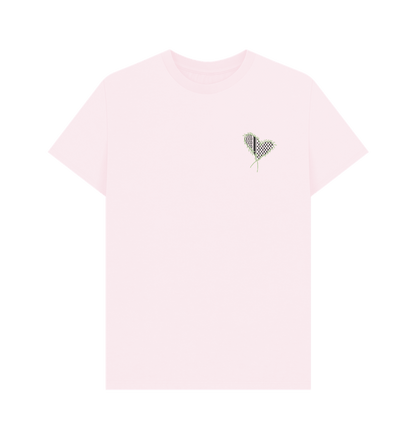 Pink Keffiyeh Heart T-Shirt