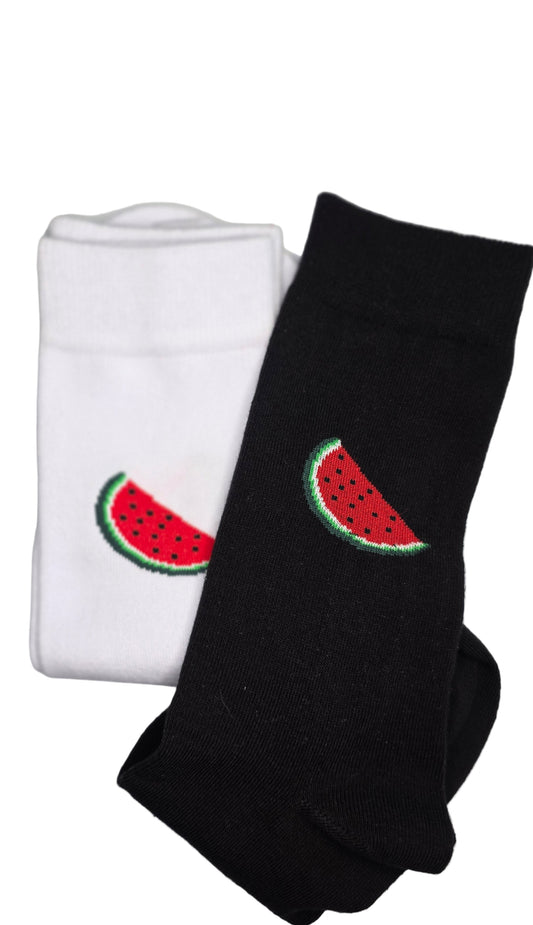 Watermelon Adult Socks