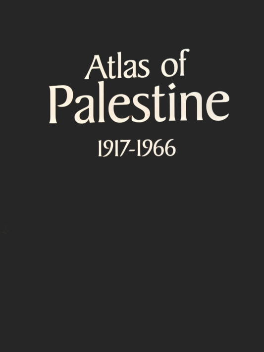 Atlas of Palestine 1917- 1966