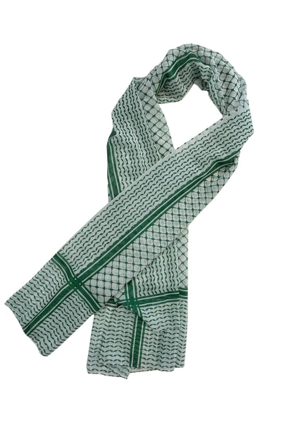 Keffiyeh Chiffon Scarf