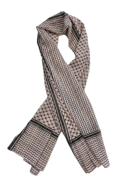 Keffiyeh Chiffon Scarf