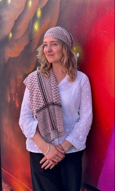 Keffiyeh Chiffon Scarf