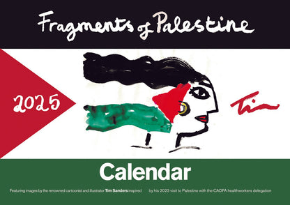 Fragments of Palestine Calendar 2025