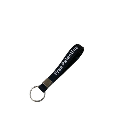 Free Palestine/Flag Rubber Keyring