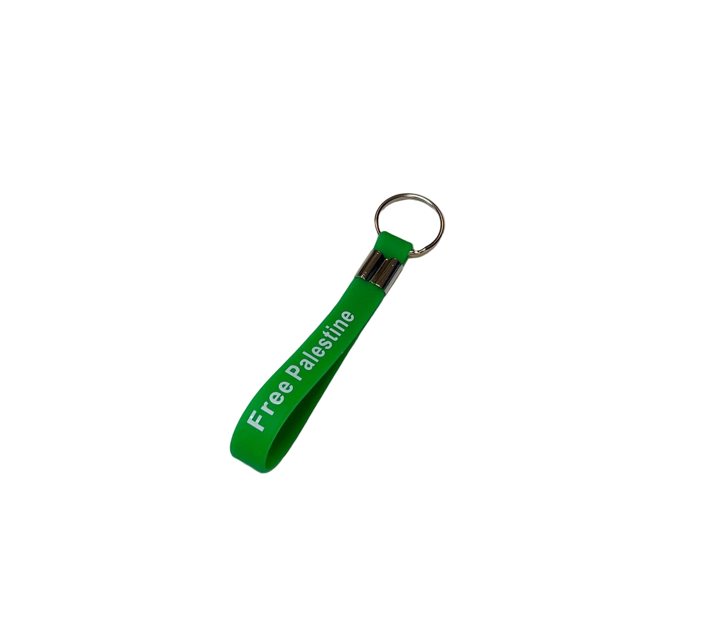 Free Palestine Rubber Keyring