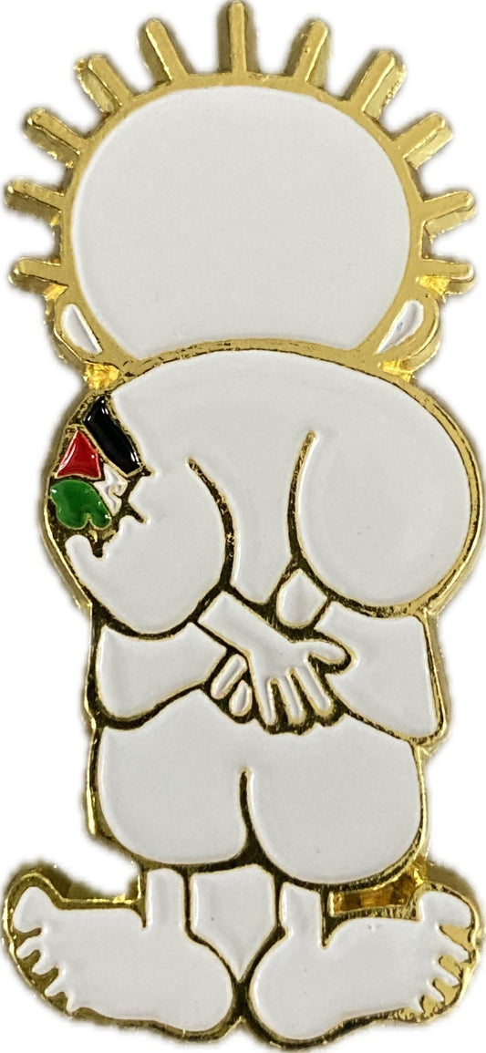 Handala Pin Badge