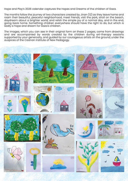 Hope & Play Calendar 2026