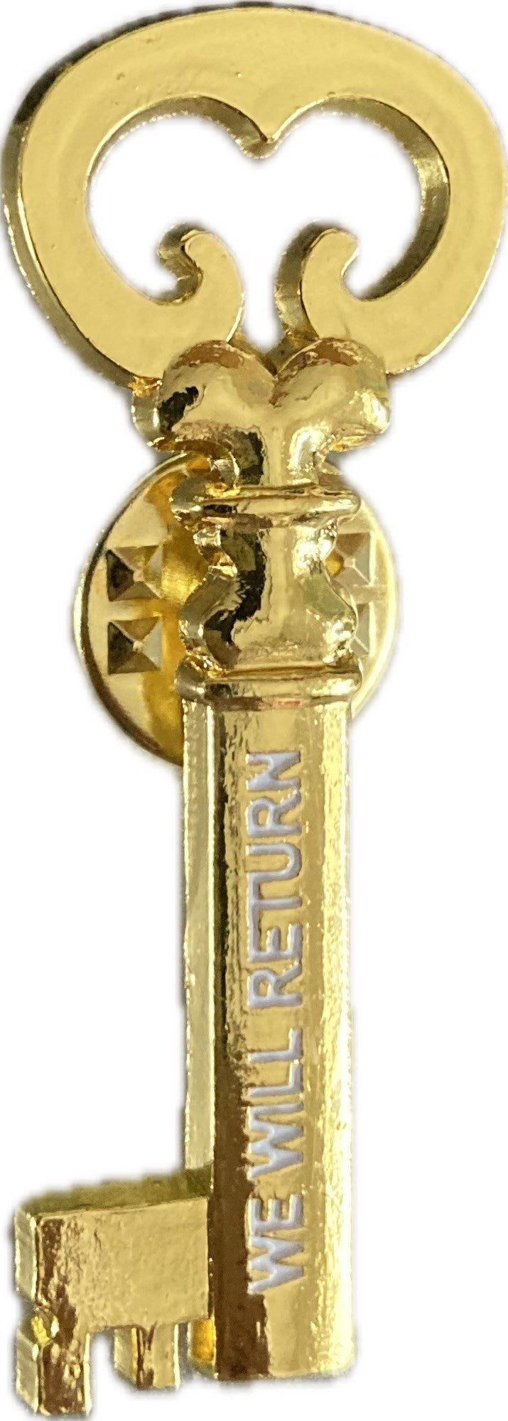 Key of Return Pin Badge