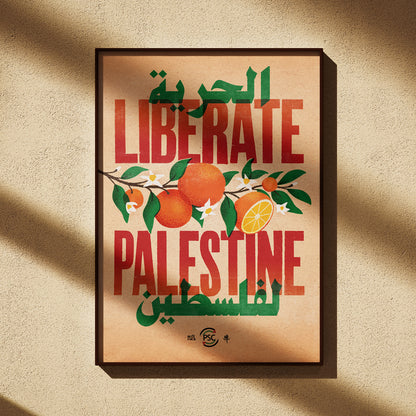 Liberate Palestine - A3 Print