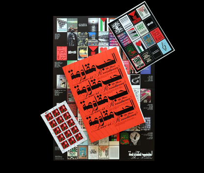 Book - Love is Resistance 77 Tear-Out Posters for Palestine