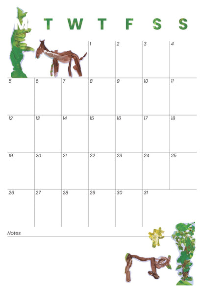 Hope & Play Calendar 2025