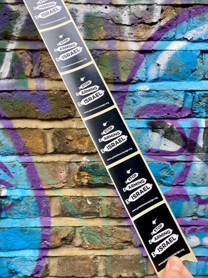 Stop Arming Israel Stickers