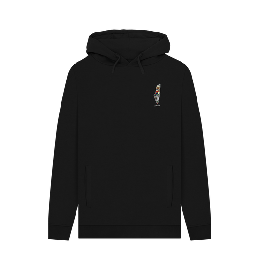 Black Palestine Map - Hoodie