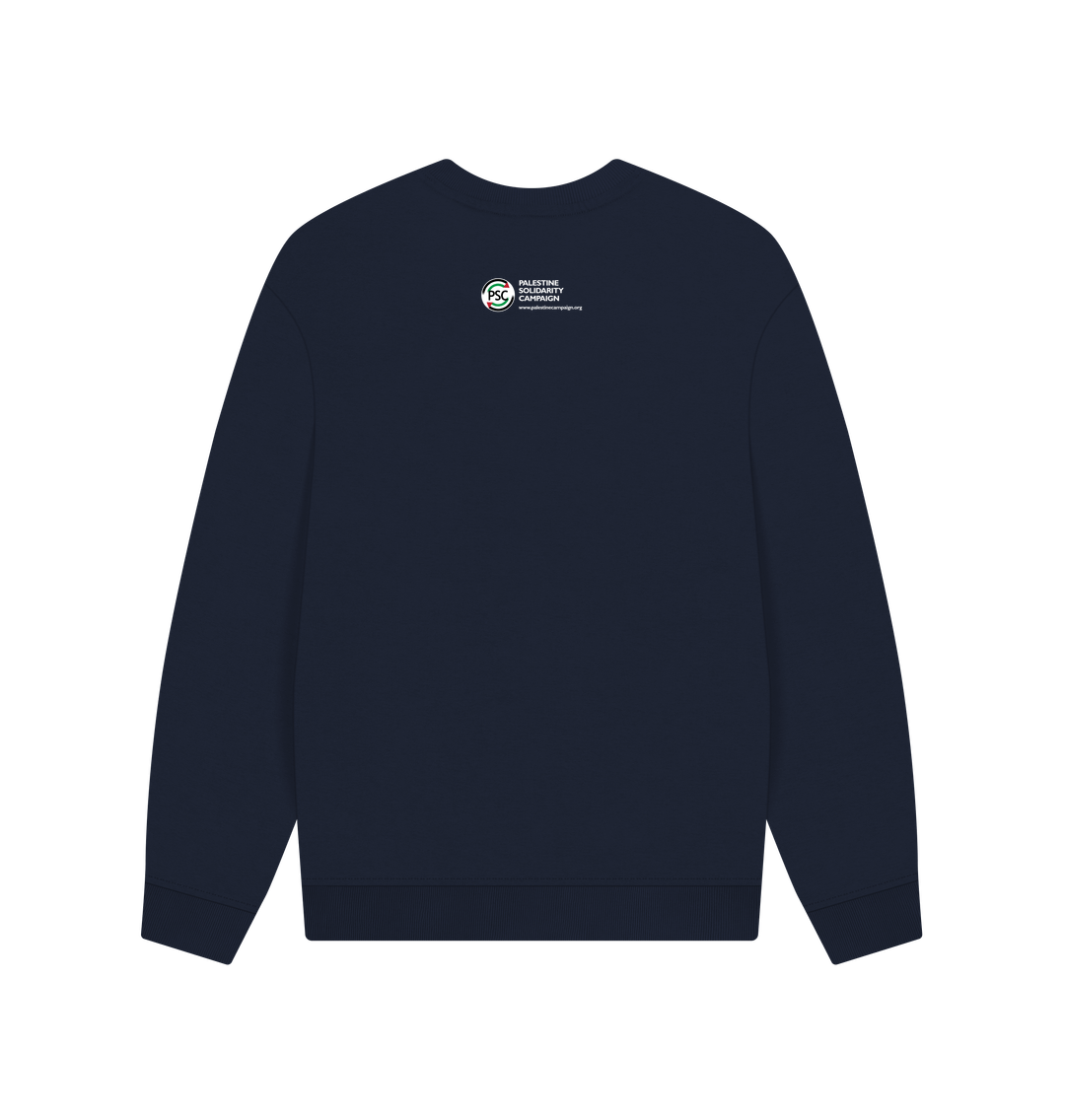 Palestine Map - Oversized Jumper