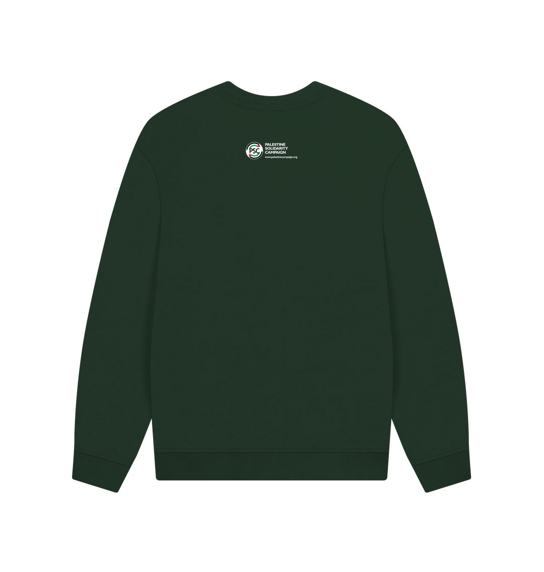 Palestine Map - Oversized Jumper