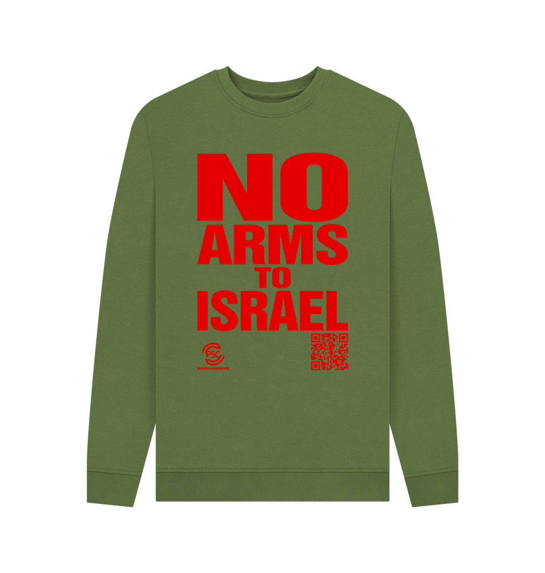 Khaki Printed Sweater