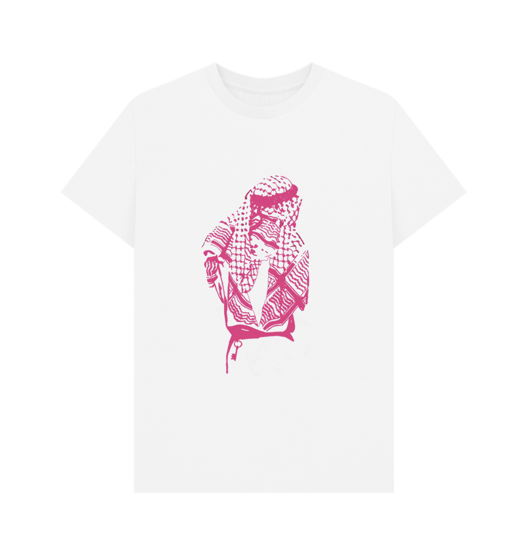 White A'amo Pink T-shirt