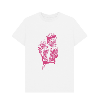 White A'amo Pink T-shirt