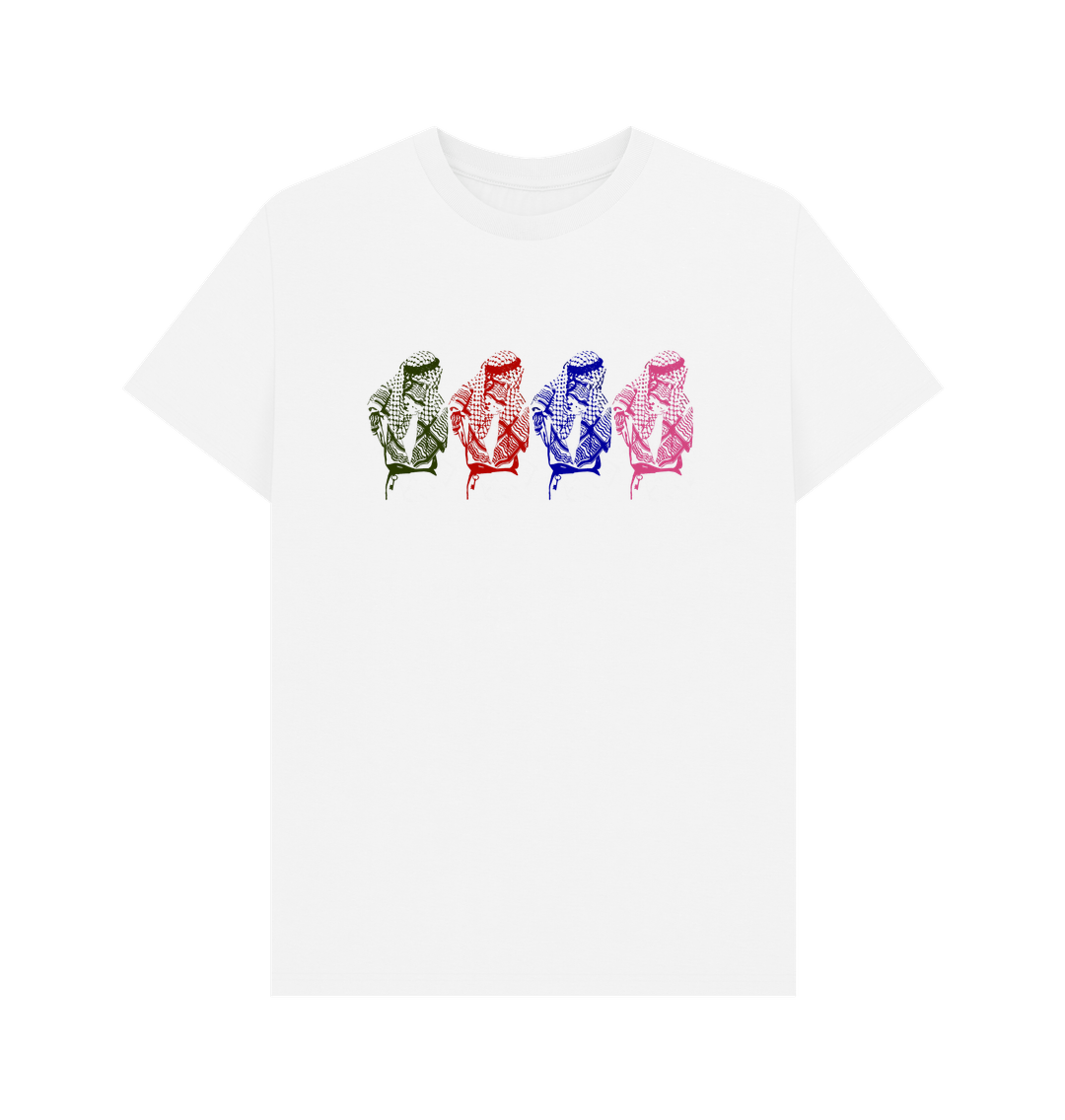 White A'amo Multicolour - T-Shirt