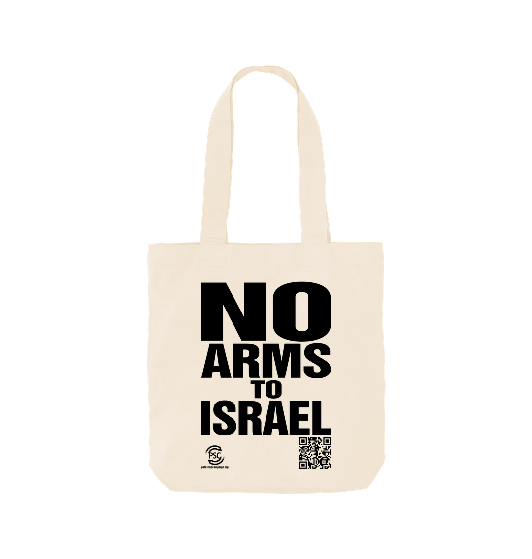 Natural No Arms To Israel Natural Tote