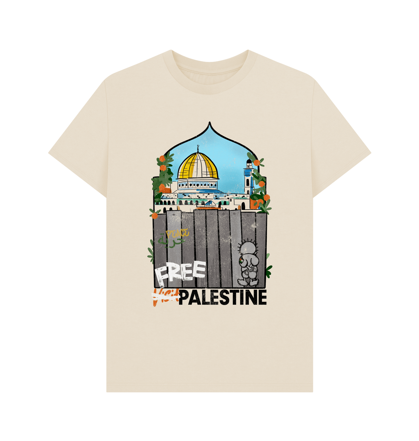 Oat Printed T-shirt Front
